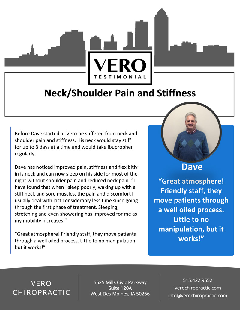 Overcoming Neck Pain in West Des Moines IA With Chiropractic Care